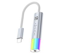 Laikoutd Durability USB C to 3.5mm Auditory Cable Supports Sound Controls for Music Lovers on the Go Sound Processor