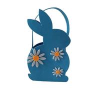 Laikoutd Easter Eggs Basket Chicks Ears Felt Gift Bag Packaging Handbag Happy Party Decorations Kids Favor Accessory