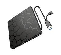 Laikoutd Easy To Carry External Disc Drives Burners USB Type C Optical Drives For Efficient Burning For Home Drive