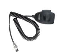 Laikoutd Ergonomic Shoulder Clip Handheld Speakers Microphone With Antislip Design For Industrial Communication Systems Heavy Duty Handheld Microphone With PTT Button