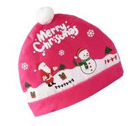 Laikoutd Fashion Winter Christmas Hat With Lovely Designs Party Supplies Wear Accessory For Everyone Daily Casual Decoration