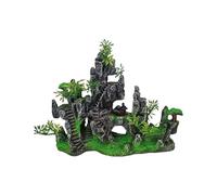 Laikoutd Fishtanks Decoration Mountain Rockery With Hiding Cave Great For Creating Natural Underwater Habitats Fish Shrimp Shelter Realistic Aquariums Scene Decors