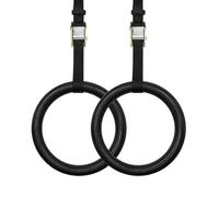 Laikoutd Gymnastic Rings Set Home Fitness Training Equipment With Adjustable Hook Heightening Pull For Physical Trapeze Rod Pulls Up Gym Athletic