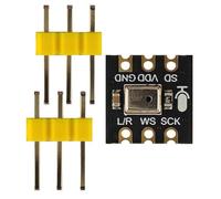 Laikoutd INMP441 Compatible MEMS Microphone Featuring 1.6mA Consumption Direct DSP Link Flat Frequency Response Mic