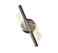 Laikoutd Iron Wall Light for Bedroom Living Space Modern Aesthetic Gentle Illuminations Long Lasting Metal Structure Simple Sconce