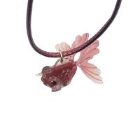 Laikoutd Korean Resin Charm Necklace Lovely Animal Pendant Necklace For Women Girls Fashion Choker Sweater Chain Jewelry Women Necklaces Trendy