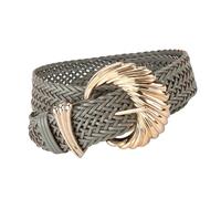 Laikoutd Korean Waistband Retro Simple Woven Leather Bran Paper Girdle Vintage Women's Waist Belt Sash For Coat Dresses Casual Woven Belt