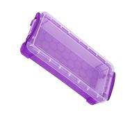 Laikoutd Large Capacity Pencil Case Water Resistant Clear Pen Box High Capacity Pen Case Colored Pencil Organizers for Kid Adult Pen Holder