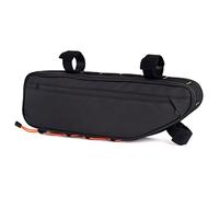 Laikoutd Lightweight Bike Frame Bag Large Capacity Padding Detachable Crossbody Strap for Commuting Off-Road Rides Waterproofes Cycling Phone Holder Bag
