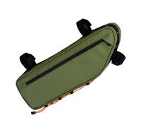Laikoutd Lightweight Bike Frame Bag Large Capacity Padding Detachable Crossbody Strap for Commuting Off-Road Rides Waterproofes Cycling Phone Holder Bag