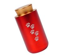 Laikoutd Memorial Ashes Urn For Lasting Love And Decors Elegant Grateful Words Carvings Sweet Words Pet Ashes Container Stainless Steel