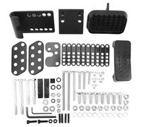 Laikoutd Metal Brake Pedal Extenders For Short Driver Suitable For Cars And Karts Quick And Easy Adjustment Comfortable Driving Easy Installation Pedal Kit