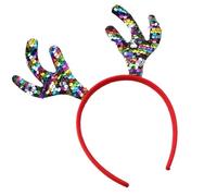 Laikoutd Mistletoe Headbands Party Costume Christmas Party Karaoke Punk Photo Props Cool Christmas Hair Hoop Nightclub Mistletoe Costume Headwear For Women