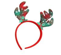 Laikoutd Mistletoe Headbands Party Costume Christmas Party Karaoke Punk Photo Props Cool Christmas Hair Hoop Nightclub Mistletoe Costume Headwear For Women
