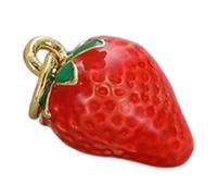 Laikoutd Modern Necklace Components Metal Fruit Charm Pendant Unique Necklaces Accessory For Fashion Jewelry