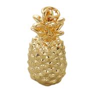 Laikoutd Modern Necklace Components Metal Fruit Charm Pendant Unique Necklaces Accessory For Fashion Jewelry