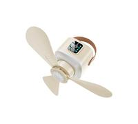 Laikoutd Outdoor Camping Fan Remote Control Ceiling 4 Speed Hanging Night Light Strong For Camping USB Fan With LED Light And Remote Control