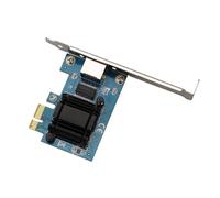Laikoutd PCIE To RJ45 Networking Card RTL8125B 10/100/1000/25000Mbps Gigabit Ethernet Gigabit PCIE Ethernet Card Management Accessory