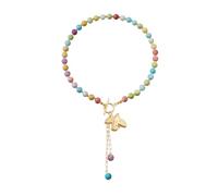 Laikoutd Piegons Pendant Necklace with Beads for Versatility in Casual and Formal Wear Ensures Comfortable Use Pigeons Necklace