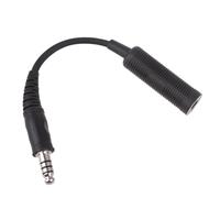 Laikoutd Portable Headphone Adapter Converter Connect Your Headset To Radio Or Phone U174 For Indoor Use Seamless Transition Between & Civilian Wiring Headphone Adapter Connect