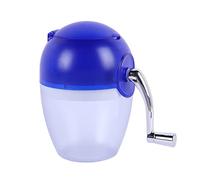 Laikoutd Portable Ice Maker Simple Observation Kitchen Tool Small Hand-Cranked Smoothie Machine Crusher Gift -breakers