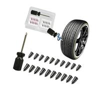 Laikoutd Portable Vacuum Tire Repair with Rubber Component Quick Fixing for Fast Puncture Fixing Compatible Car Motorcycles Puncture Tool