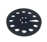 Laikoutd Precise Crafted 7Inch Aluminum Empty Reel With 11 Holes For Superior Tape Handling Reel To Reel Tape