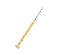 Laikoutd Professional Grade Tiny Screwdrivers Brass Handle and Tempered Steel Tips for Detailed Crafting Tasks Eyeglass with Stainless Steel Tip