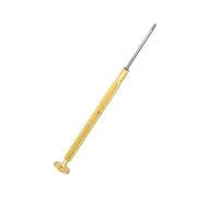 Laikoutd Professional Grade Tiny Screwdrivers Brass Handle and Tempered Steel Tips for Detailed Crafting Tasks Eyeglass with Stainless Steel Tip