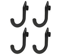 Laikoutd Pull Up Rod Hook J Type for Power Rack with 100kg Bearing Fast Install Compatible Various Frames for Homes Workout Pull Up Rod