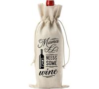 Laikoutd Reusable and Portable Wine Bag for Women and Men Gift Storage Suitable for Teachers Nurses and Office Team Celebration Champagne Gift Bag