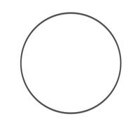 Laikoutd Rubber Pulley Drive Belt Square 1.0mm Thickness For Tape Machine Recorders Tape Belts 1PC For Cassette Recorders