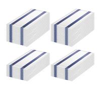 Laikoutd Single Uses Cotton Yarns Mop Pad 50 Pieces For Various Floor Absorb Water And Remove Dirt Effectively Sweeping Cloths Floor Cleaning Pads