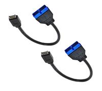 Laikoutd Space Saving USB3.0 20Pin To USB3.1 TypeE Front Panel Header PUSB3.1 To USB Adapter Cable For Easy Installation 10Gbps