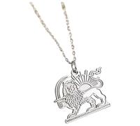 Laikoutd Stylish Lions Pendant Necklace Jewelry Pieces Designed with Intricate Detail on Sturdy Chain Stylish Chain Necklace