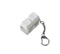 Laikoutd Switches Tester Keychain Pendant With LED Light For Testing Mechanical Keyboard Switches Stress Relief Toy Desktop Decoration