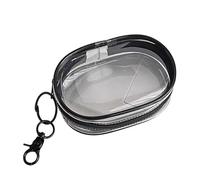 Laikoutd Transparency PVC Travel Cable Organizers Bag For Headphones Data Cords Storage Case Headphones Accessories Transparent Travel Storage Case