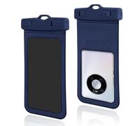 Laikoutd Underwater Photography Floating Phone Protector Sleeve Holder Guard Impacts Resistant Design Swimming Essential Underwater Touch Display Screen Phone Cover Navy Blue