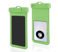 Laikoutd Underwater Photography Floating Phone Protector Sleeve Holder Guard Impacts Resistant Design Swimming Essential Underwater Touch Display Screen Phone Cover Green