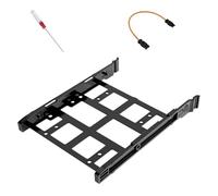 Laikoutd Universals 2.5Inch to 3.5Inch Hard Drive Mounting Brackets with Efficient Cooling Design for PCs and Servers Mounting Brackets