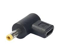 Laikoutd USB Type C To 5.5x2./3.0x1.1/4.0x1.7/4.8x1.7/3.5x1.35/.5x2.1mm Female 90 Degree Power Charging Adapter For Laptop Electronic Accessories