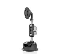 Laikoutd Versatile Car Dashboard Phone Holder For Navigation Video Watching Automobile Vehicle Cradle Easy To Fold &Store Metal Extension Arm