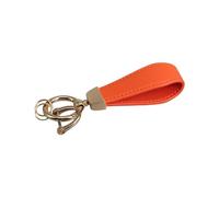 Laikoutd Versatile Leather Keychain With Reinforced Loop All Day Comfort Carry Light Holder For Formal Casual Occasions Genuine Leather Keychain