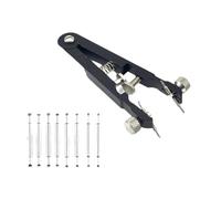 Laikoutd Watch Band Adjustment Tool Set with 8pcs Stainless Steel Spring Plier for Strap Adjustment Repair Watch Band Replacement Tool