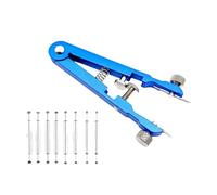 Laikoutd Watch Band Adjustment Tool Set with 8pcs Stainless Steel Spring Plier for Strap Adjustment Repair Watch Band Replacement Tool