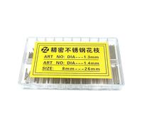 Laikoutd Watch Band Link Pins Set with 300pcs Stainless Steel Link for Strap Adjustment Repair Multi Size Watch