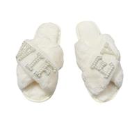 Laikoutd Women Wedding Slippers Stylish And Comfortable Shoes Footwear Home For Special Celebrations Wedding Parties Women's