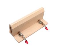 Laikoutd Wood Leathercraft Stitching Clamp Table Desktop Lacing Sewing Clamp Tool For Sewing Project Leather Lacing Tool