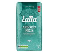 Laila Arborio Rice Short Grain Ideal for Risotto (Brick Pack) 10x1KG