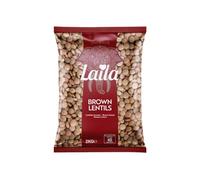 Laila Brown Lentils 2Kg. Brown Lentils are The Most Nutritious Plant-Based Proteins (Packaging May vary)
